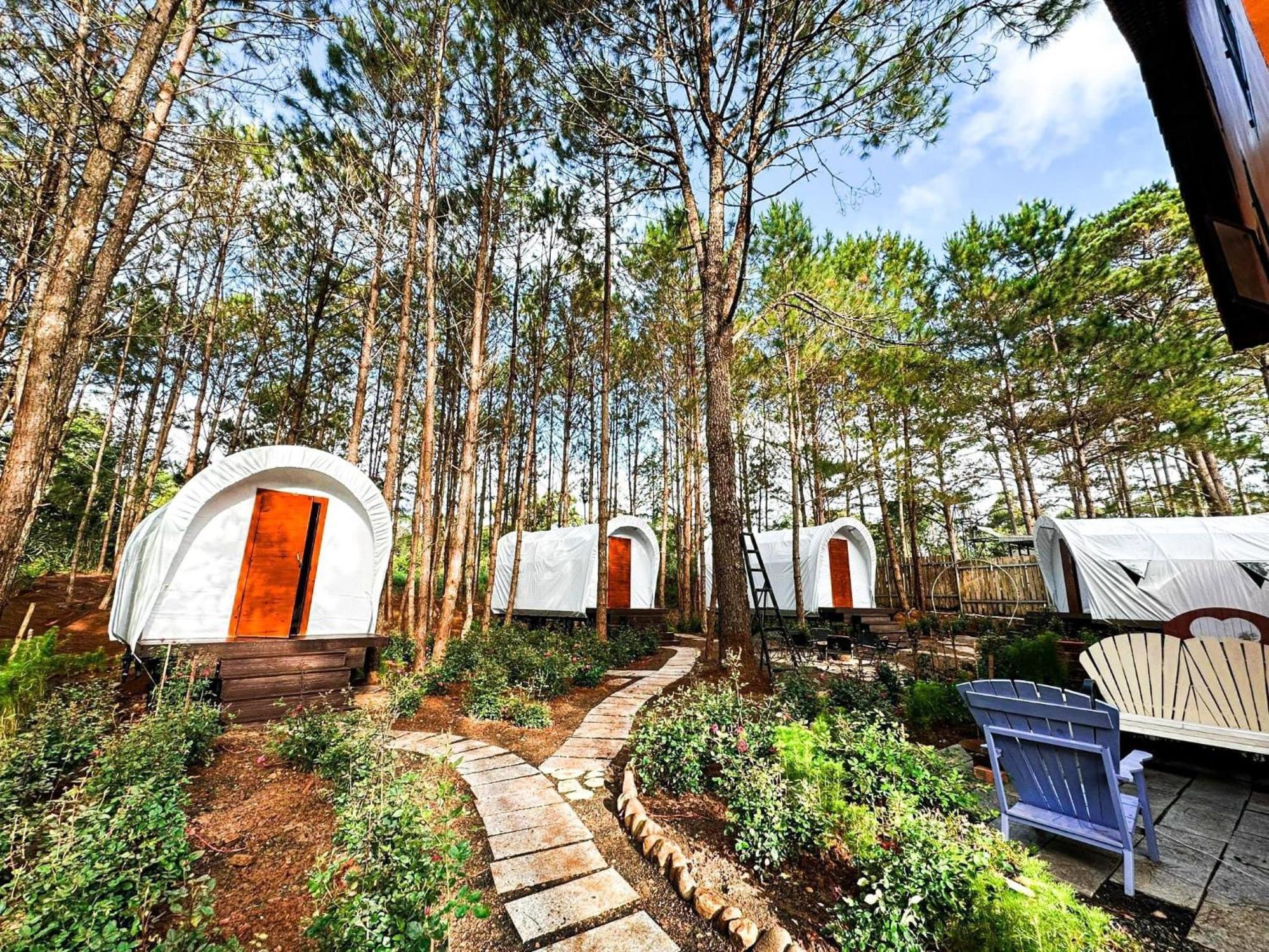 De Vivre Homestay Mang Den Kon Von Kla Exterior photo